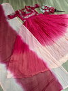 PC 375 Pure Chinon Embroidered Gown Wholesale Clothing Distributors In India